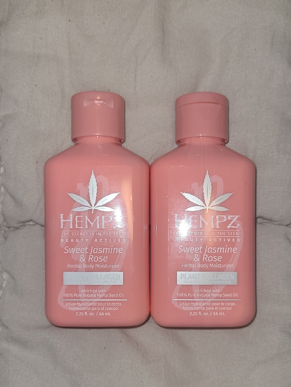Hempz Sweet Jasmine & Rose Herbal Body Moisturizer 2 Pack